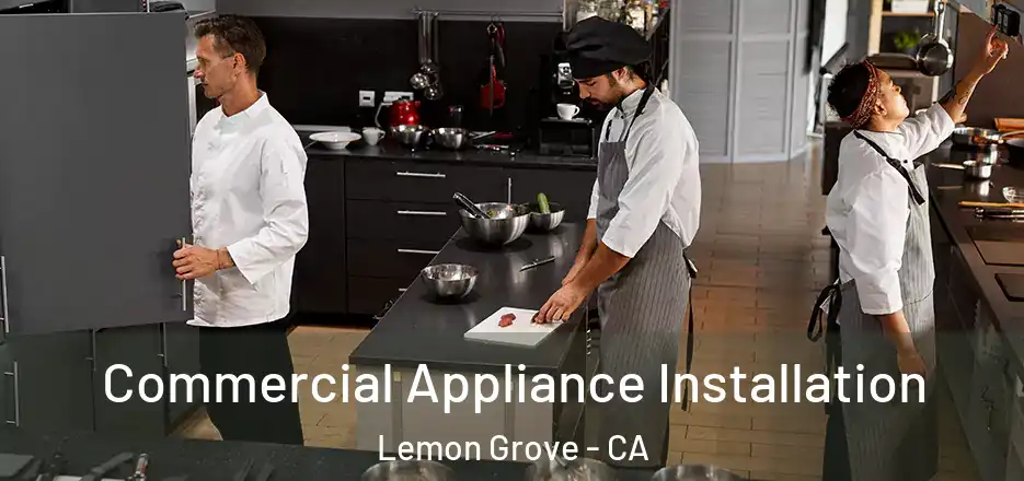  Commercial Appliance Installation Lemon Grove - CA