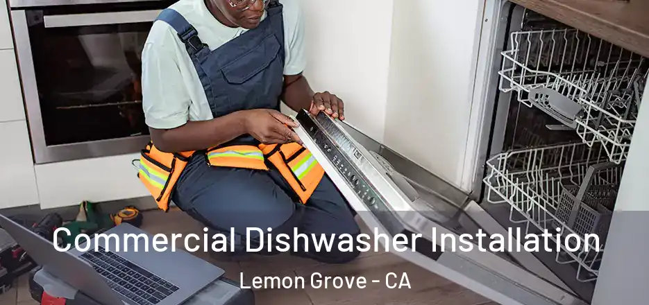 Commercial Dishwasher Installation Lemon Grove - CA
