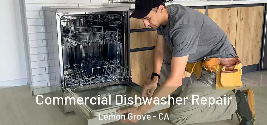 Commercial Dishwasher Repair Lemon Grove - CA