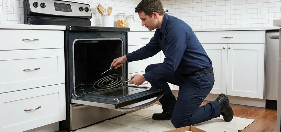 Oven Lower Heating Element Replacement in Lemon Grove